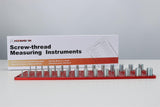 Amjiangpin Screw-thread Measuring Machines and Instruments, Bolt Size and Thread Gauge 15 Standard & 15 Metric