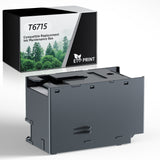 T6715 Ink Maintenance Box for Workforce Pro WF-3820 WF-4820 EC-4020 WF-4830 WF-4720 WF-4834 WF-4734 WF-4730 WF-4740 ET-8700 EC-4030 WF-M5799 WF-C5710 WF-M5299 WF-C5290 Printer