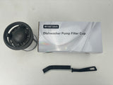 W10872845 Dishwasher Pump Filter Cup Replacement for Whirlpool Kenmore Amana Kitcheniad