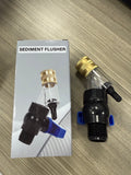SEDIMENT FLUSHER Water Heater Sediment Removal Tool – Flushes, Cleans & Breaks Up Sediment Clogs in Electric or Gas Water Heaters – Easy DIY Water Heater Cleaning Tool