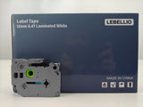 LEBELLIO Marking tabs Compatible Label Tape Label Maker 1-Packs