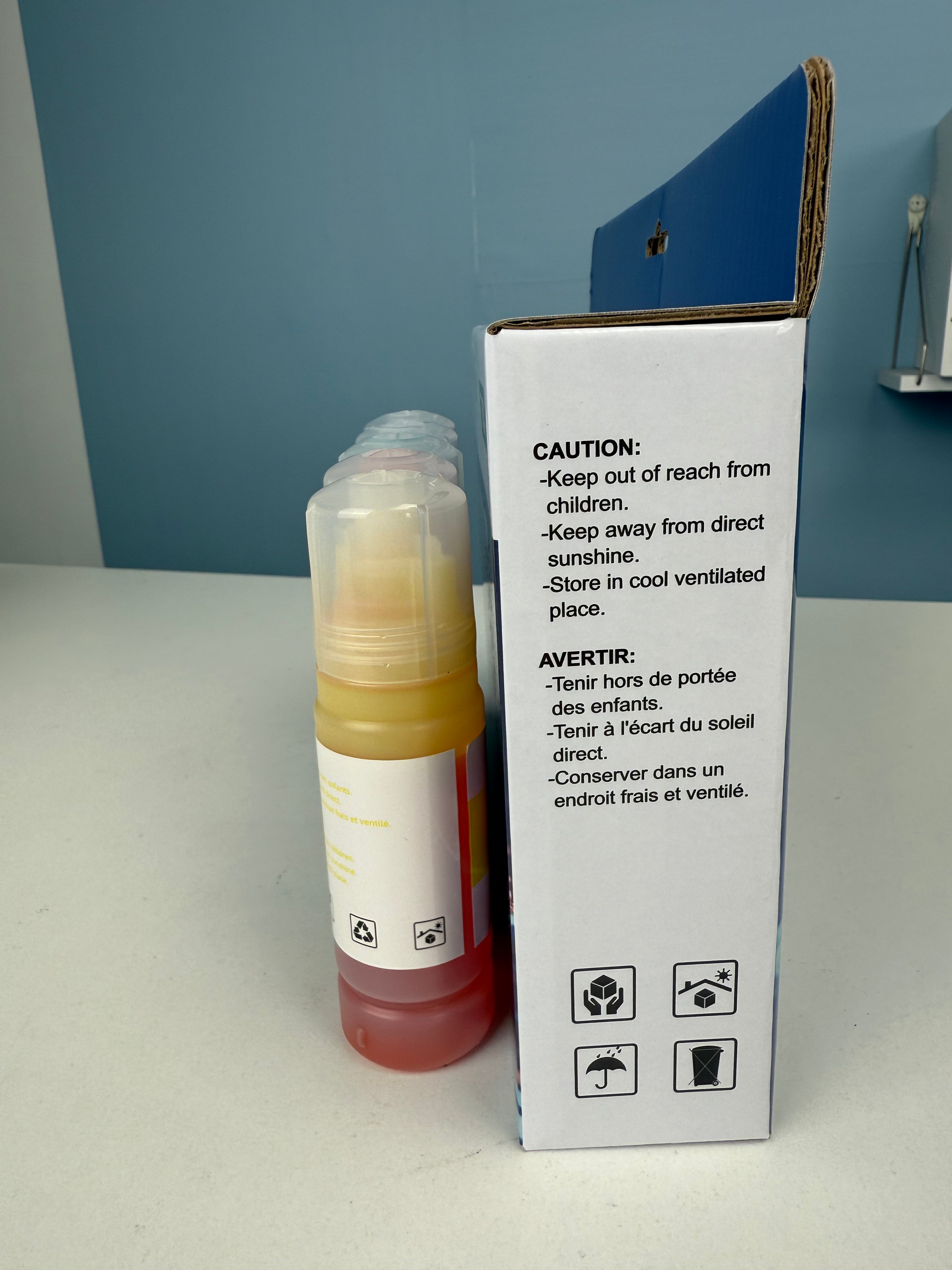 Ink Refill R552 T552 Ink Refill Bottles Inkjet Cartridge Refills for Epson Printer ...