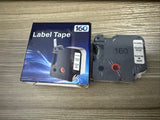 160 Label Tape  Black on White 1/2 Inch x 23 Feet Compatible for DYMO LabelManager 280 210D 360D 420P Wireless PnP 220P 260P 500TS 450DUO Label Maker Refill